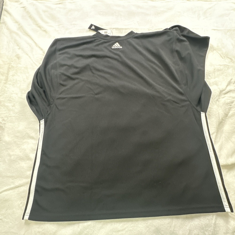 Adidas adiTeam AG STK2 Hockey Practice Training Jersey Black Mens Medium  EC7632 - Picture 5 of 10